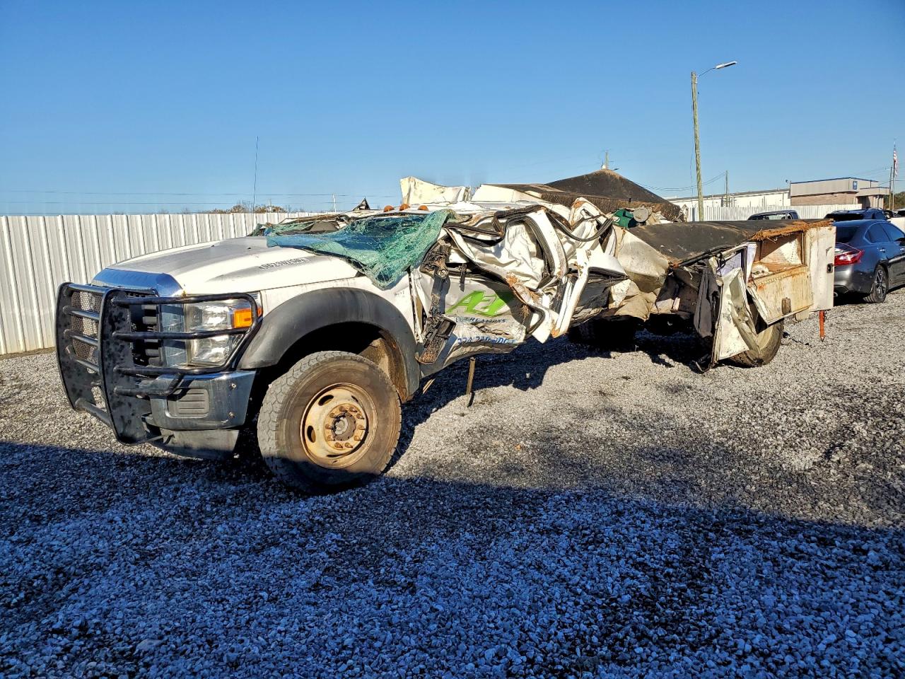 2016 Ford F-550 Lariat, VIN 1FD0W5HT5GEC00925 — Rollover