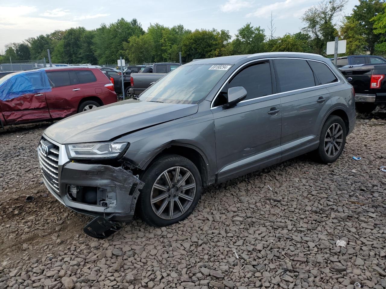 2017 Audi Q7 Premium Plus, VIN WA1LAAF7XHD025894 — Vandalism
