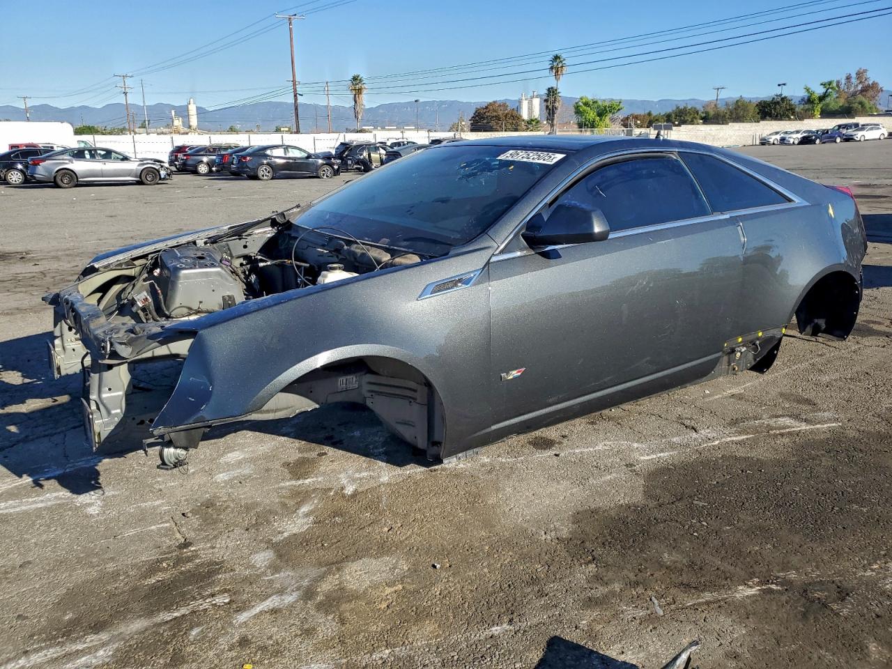 2015 Cadillac CTS-V, VIN 1G6DV1EP0F0100495 — Stripped