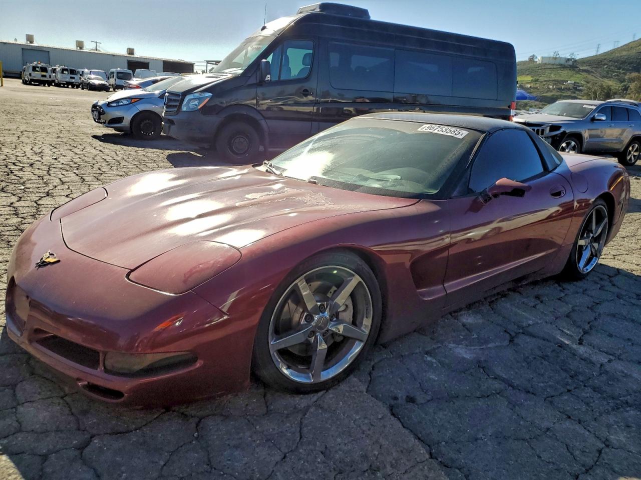 2000 Chevrolet Corvette, VIN 1G1YY22G6Y5110589 — Side