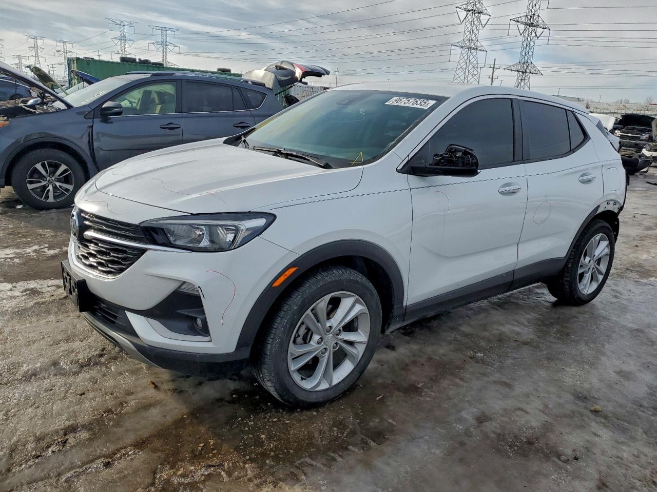 2021 Buick Encore GX Preferred, VIN KL4MMBS23MB057071 — Rear end