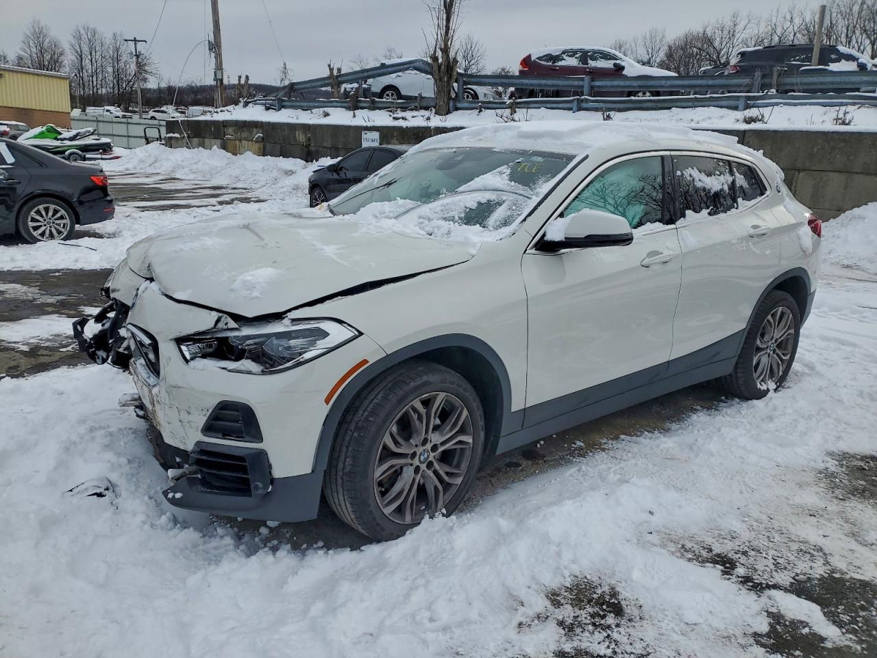 2021 BMW X2 xDrive28i, VIN WBXYJ1C03M5S09665 — Front end