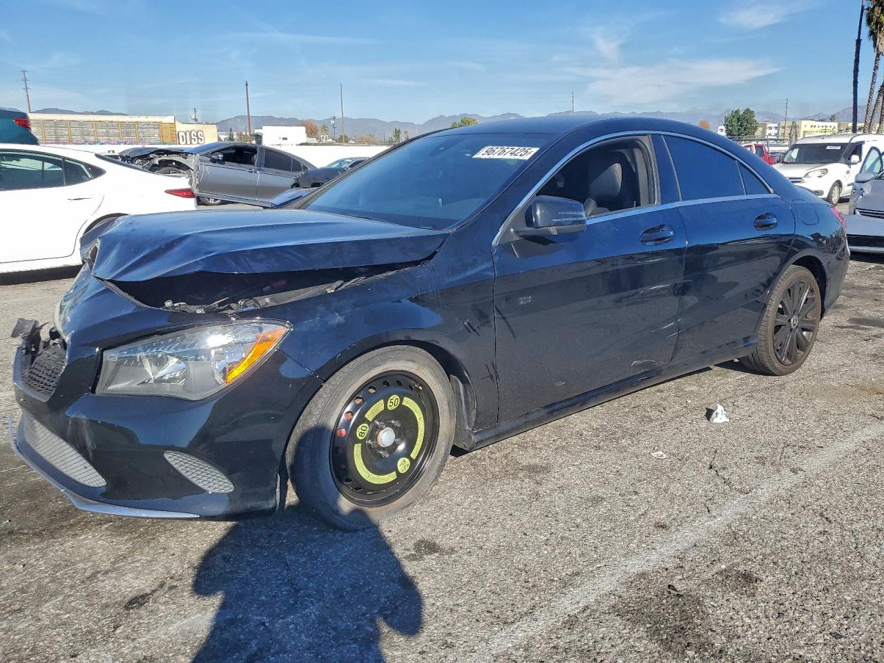 2018 Mercedes-Benz CLA 250, VIN WDDSJ4EB1JN568646 — Front end
