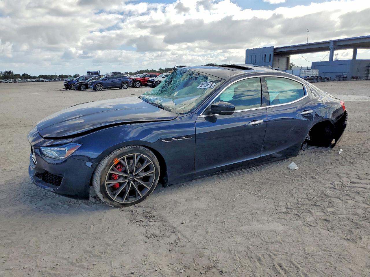 2020 Maserati Ghibli S, VIN ZAM57YSA6L1352631 — Side