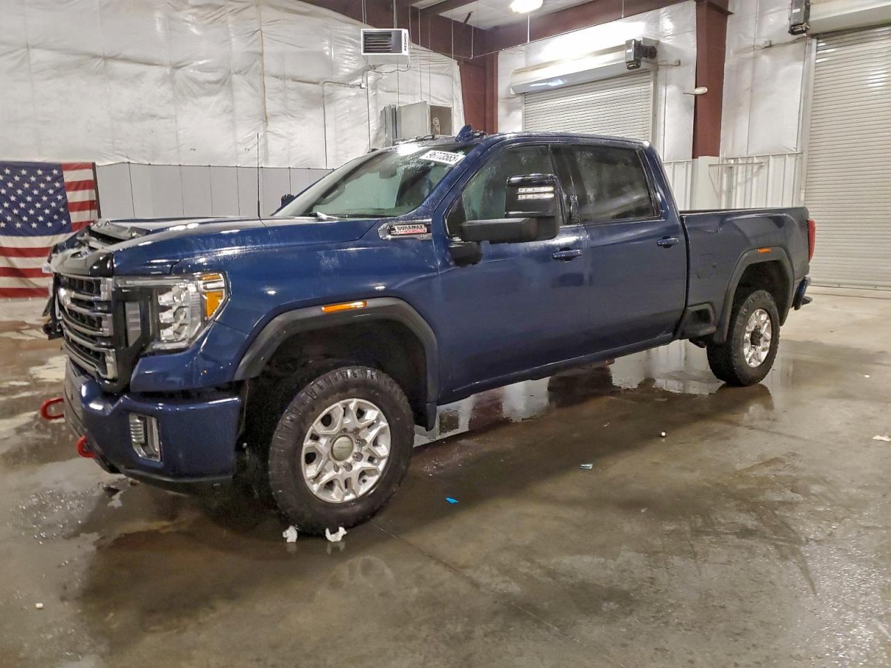 2022 GMC Sierra 2500HD AT4, VIN 1GT49PEY0NF188926 — Front end
