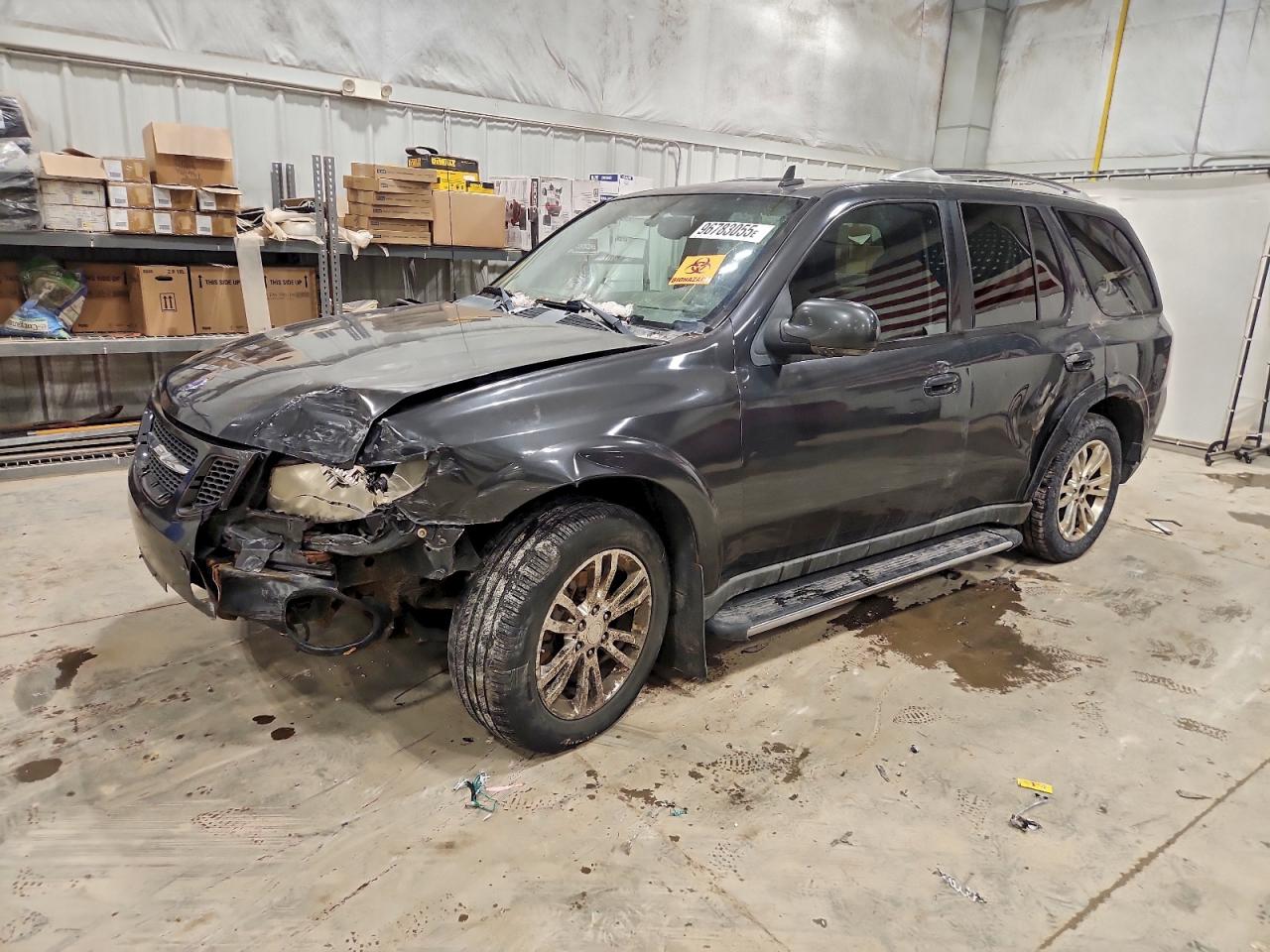 2007 Saab 9-7X V8, VIN 5S3ET13M572804515 — Перед