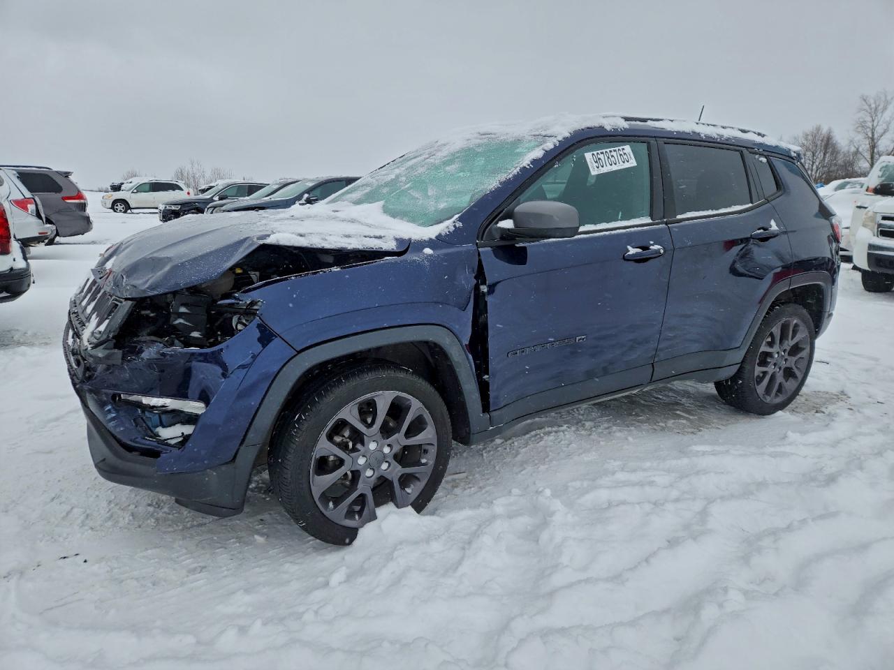 2021 Jeep Compass 80th Anniversary, VIN 3C4NJDEB5MT513306 — Front end
