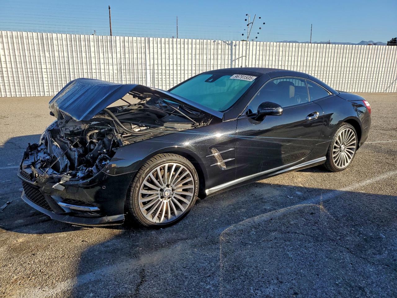 2016 Mercedes-Benz SL 550, VIN WDDJK7DA5GF042185 — Front end