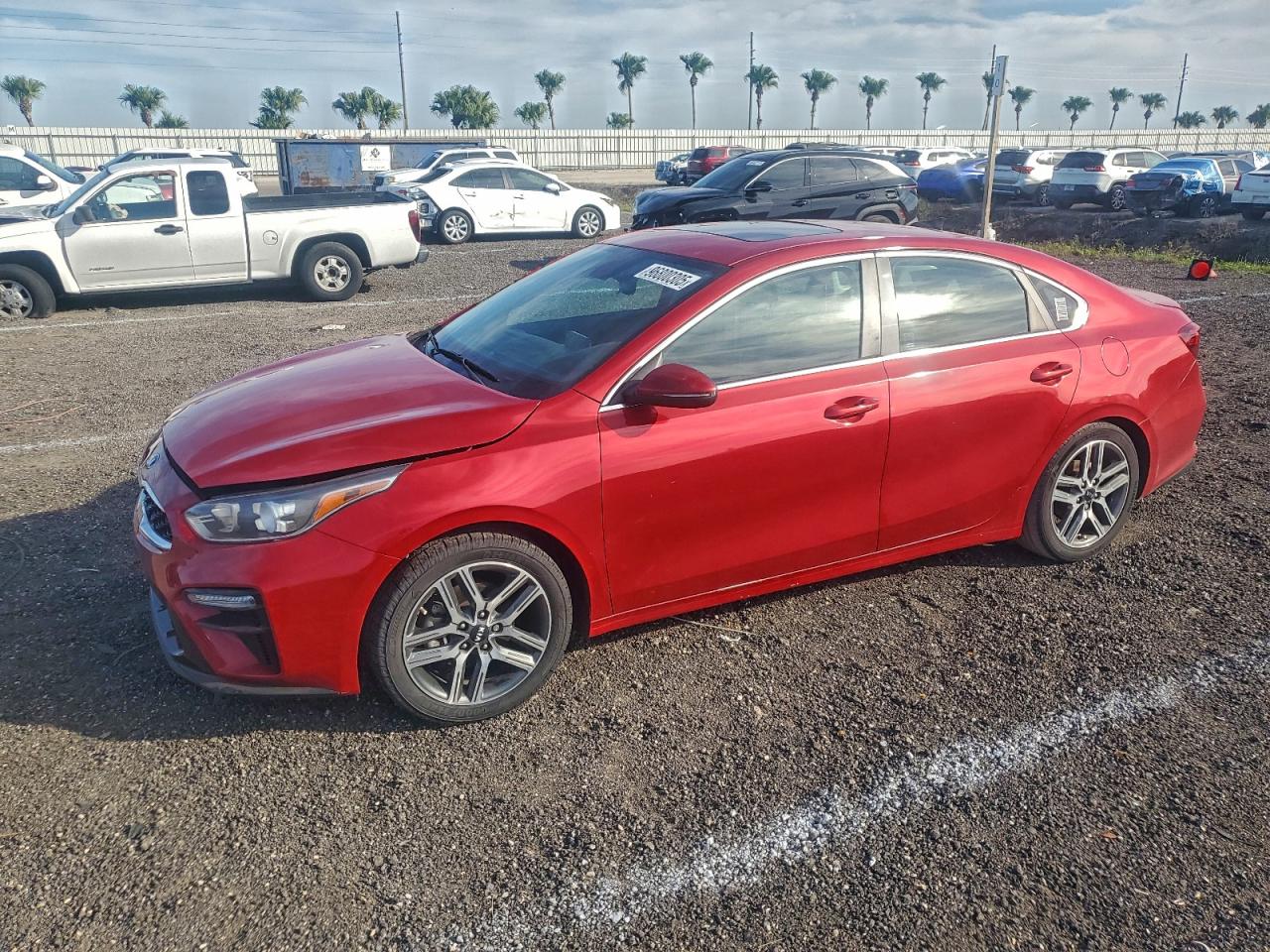 2021 Kia Forte EX, VIN 3KPF54AD4ME282788 — Rear end