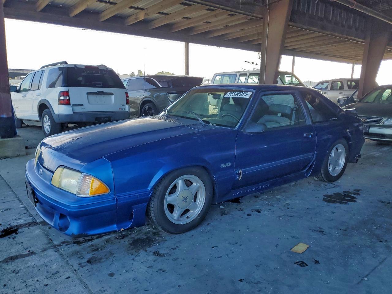 1991 Ford Mustang GT, VIN 1FACP42E1MF193177 — Minor dents and scratches