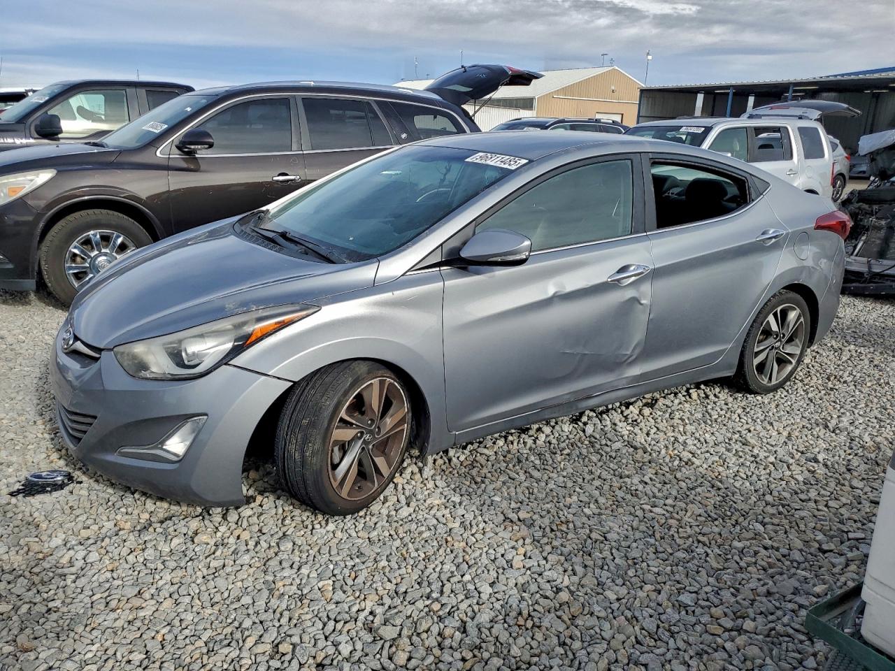 2015 Hyundai Elantra SE, VIN KMHDH4AE6FU329049 — Vandalism