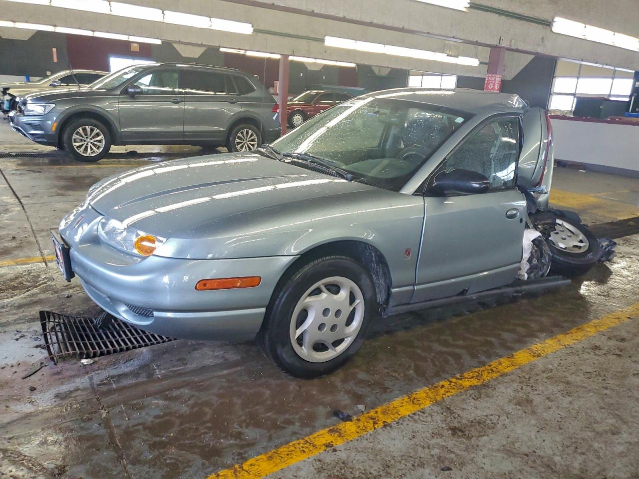 2002 Saturn SL, VIN 1G8ZK52722Z233329 — All over