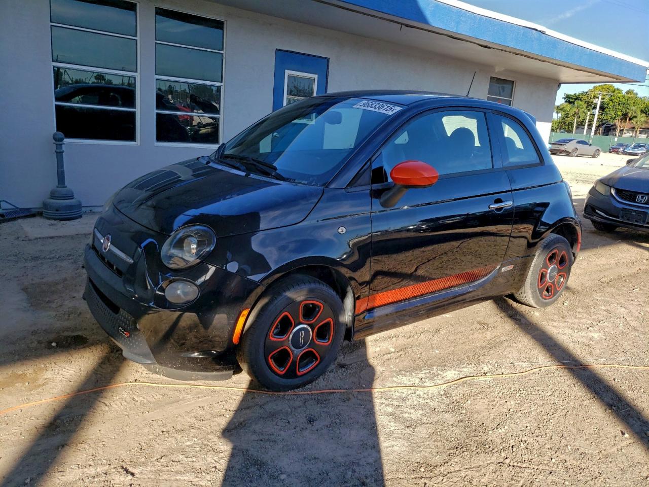 2013 FIAT 500e, VIN 3C3CFFGE7DT707397 — Мелкие вмятины и царапины