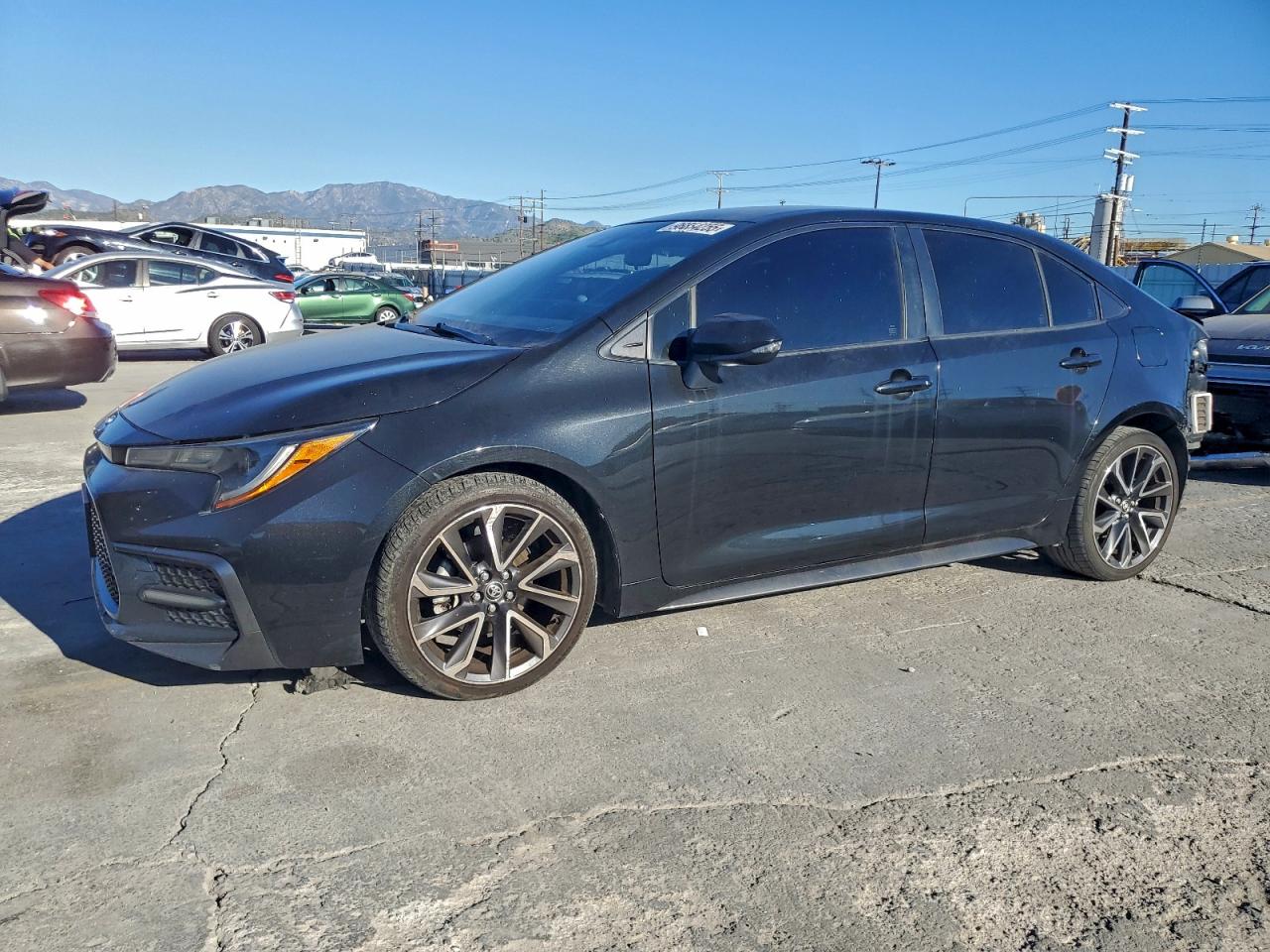 2020 Toyota Corolla SE, VIN JTDS4RCE1LJ019177 — Auction photo