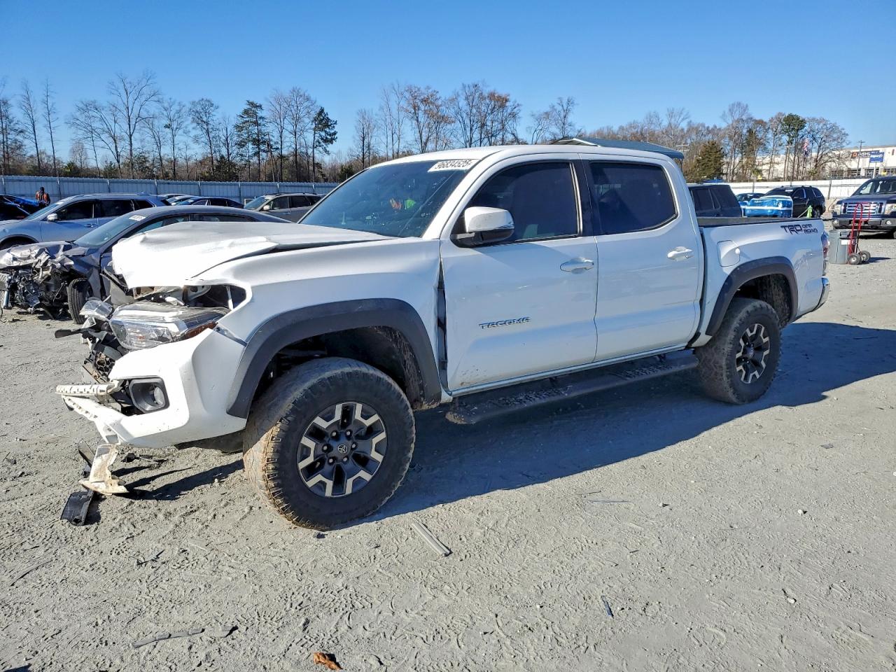 2021 Toyota Tacoma TRD Off Road, VIN 3TMAZ5CN1MM148272 — Front end
