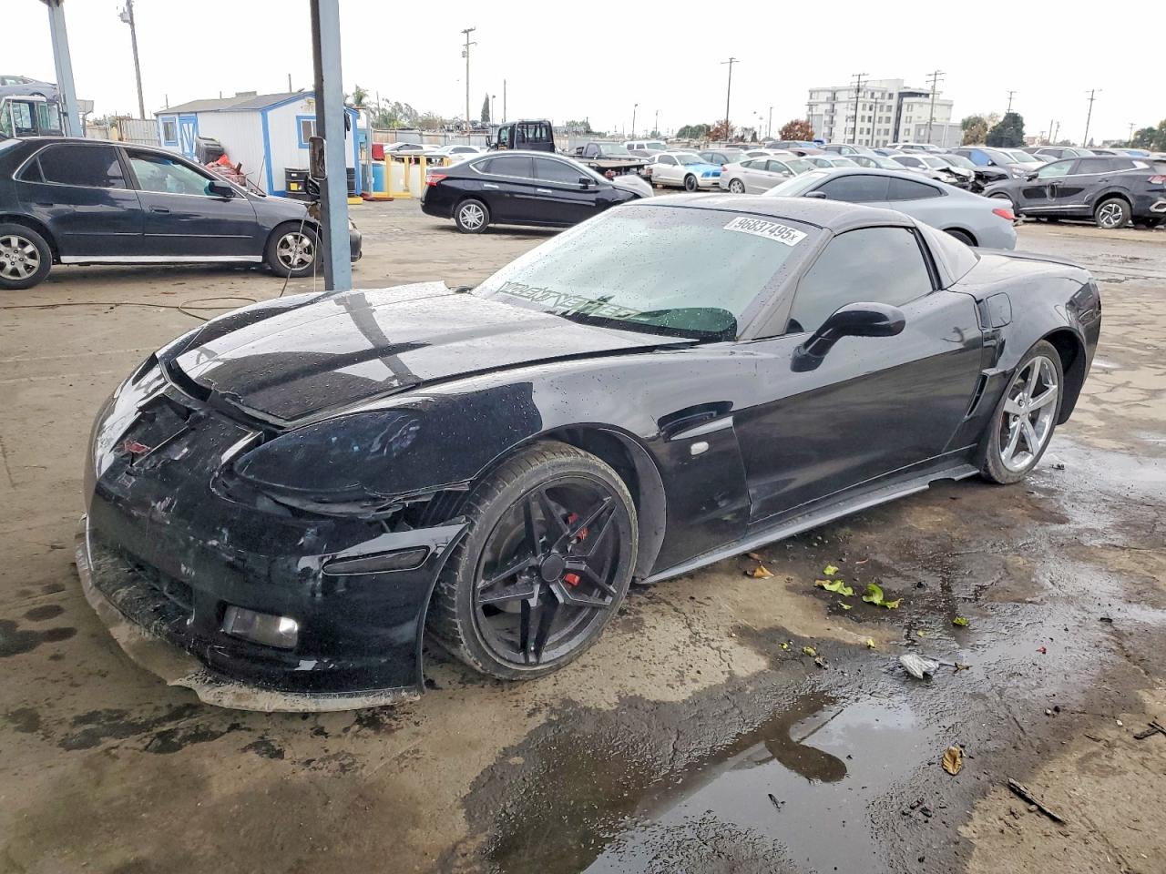 2010 Chevrolet Corvette 3LT, VIN 1G1YG2DW6A5107754 — Front end