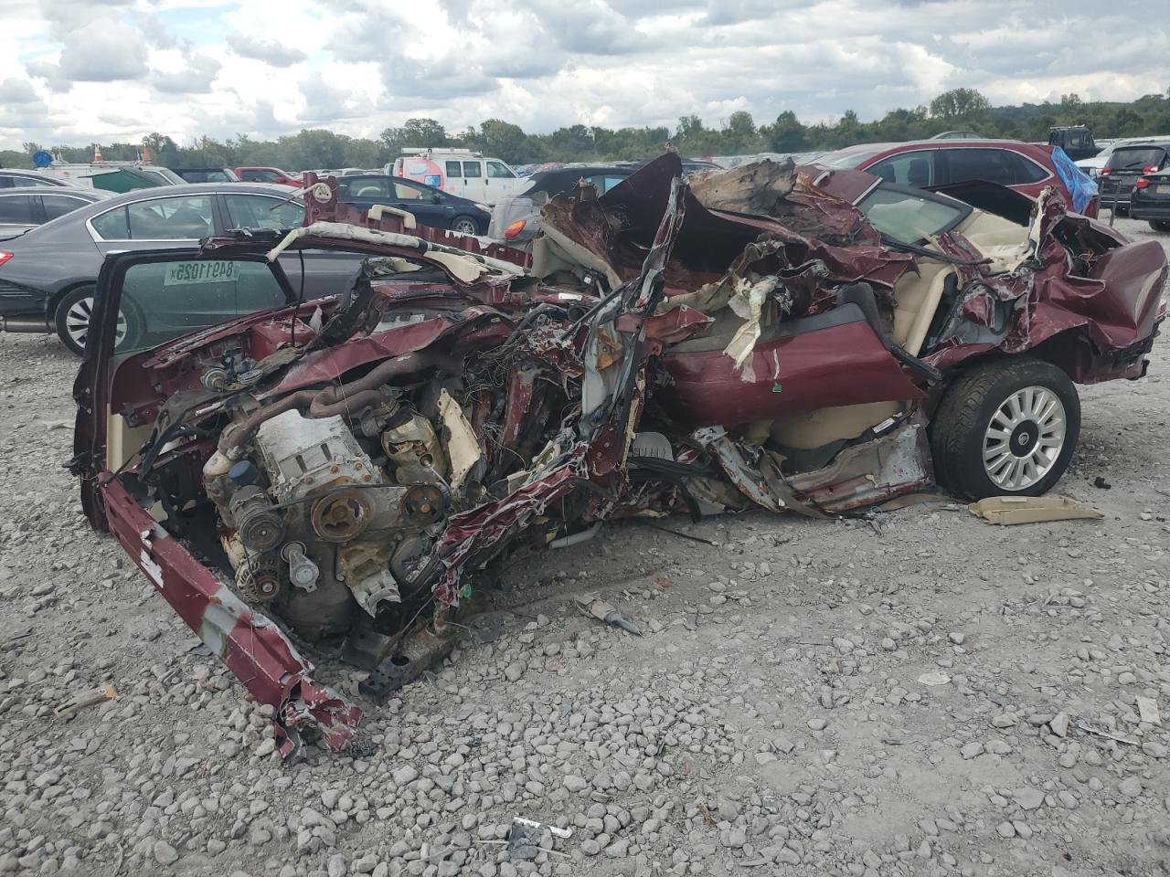 2008 Mercury Sable, VIN 1MEHM40W18G616973 — All over