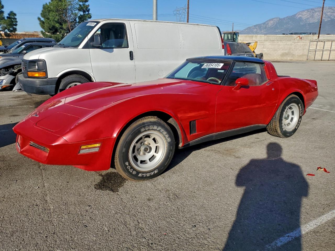 1980 Chevrolet Corvette, VIN 1Z87HAS416689 — Normal wear