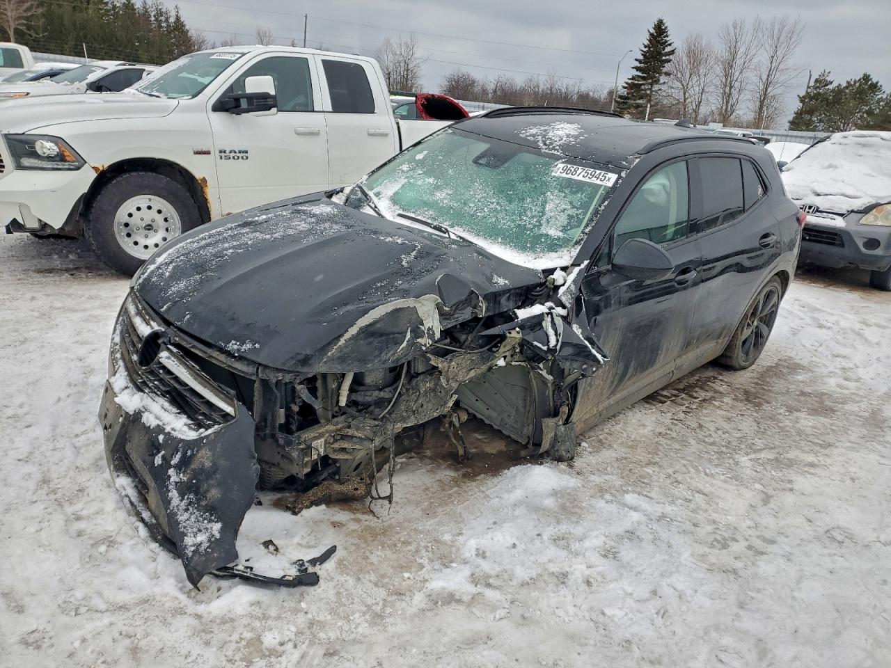 2023 Buick Envision Essence, VIN LRBFZPR41PD012898 — Frame damage