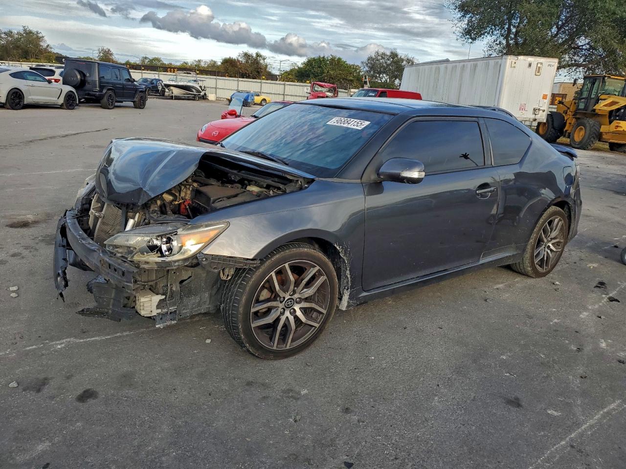 2015 Scion tC, VIN JTKJF5C7XF3096714 — Front end