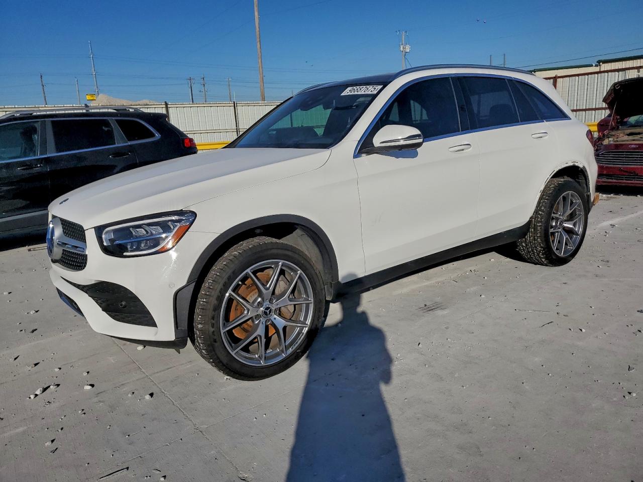 2020 Mercedes-Benz GLC 300, VIN W1N0G8DBXLF824426 — Rear end