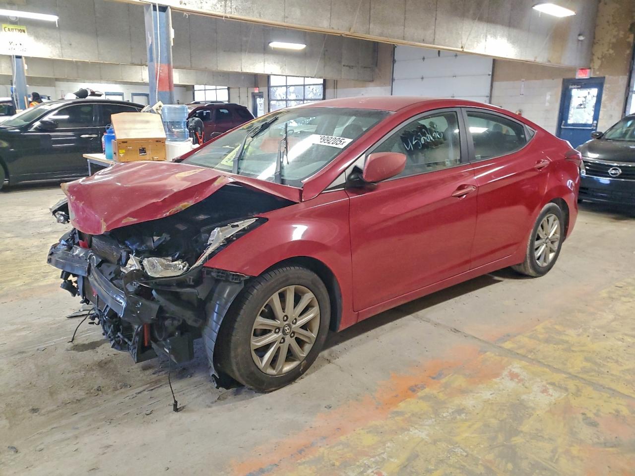 2015 Hyundai Elantra SE, VIN KMHDH4AE4FU452266 — Front end