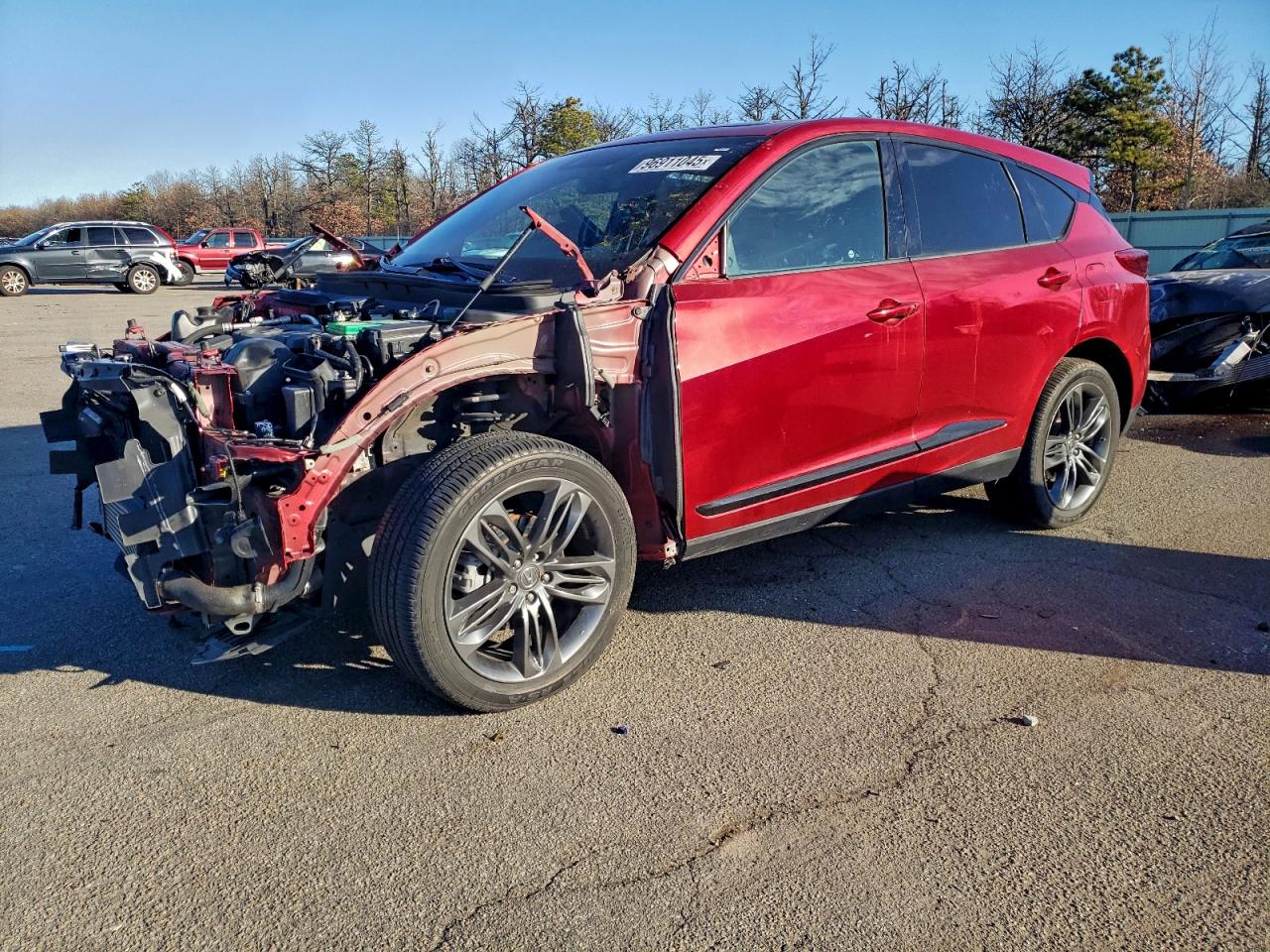 2019 Acura RDX w/A-Spec Pkg, VIN 5J8TC2H63KL019086 — Stripped