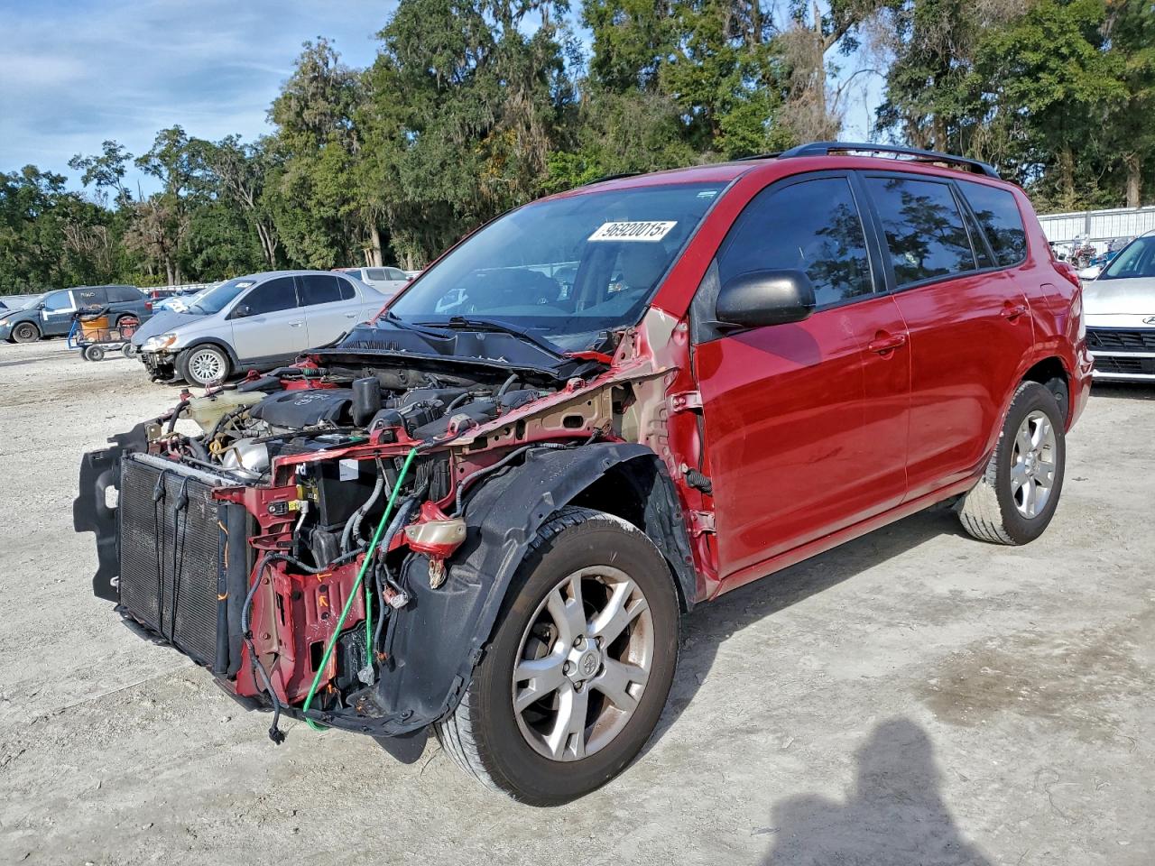 2011 Toyota RAV4, VIN 2T3ZF4DV8BW057922 — Front end