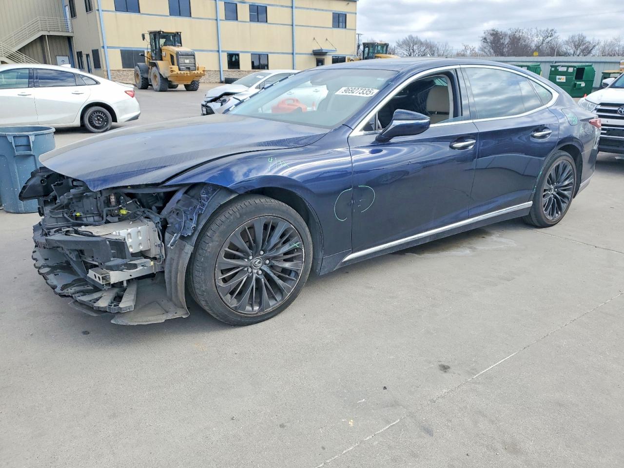 2020 Lexus LS 500, VIN JTHD51FF7L5012687 — Front end