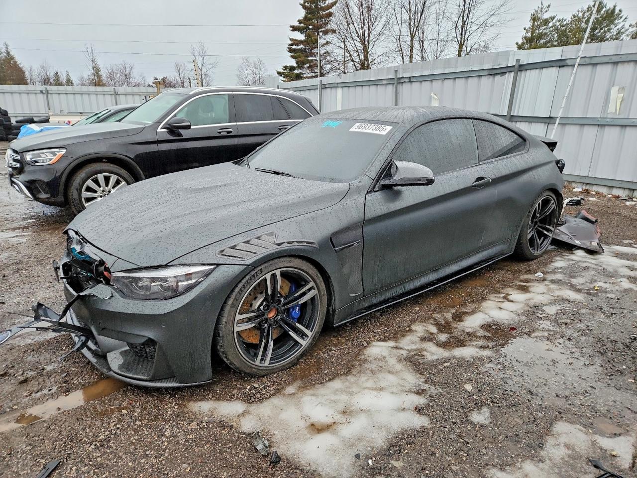 2017 BMW M4, VIN WBS3R9C5XHK709820 — Rear end
