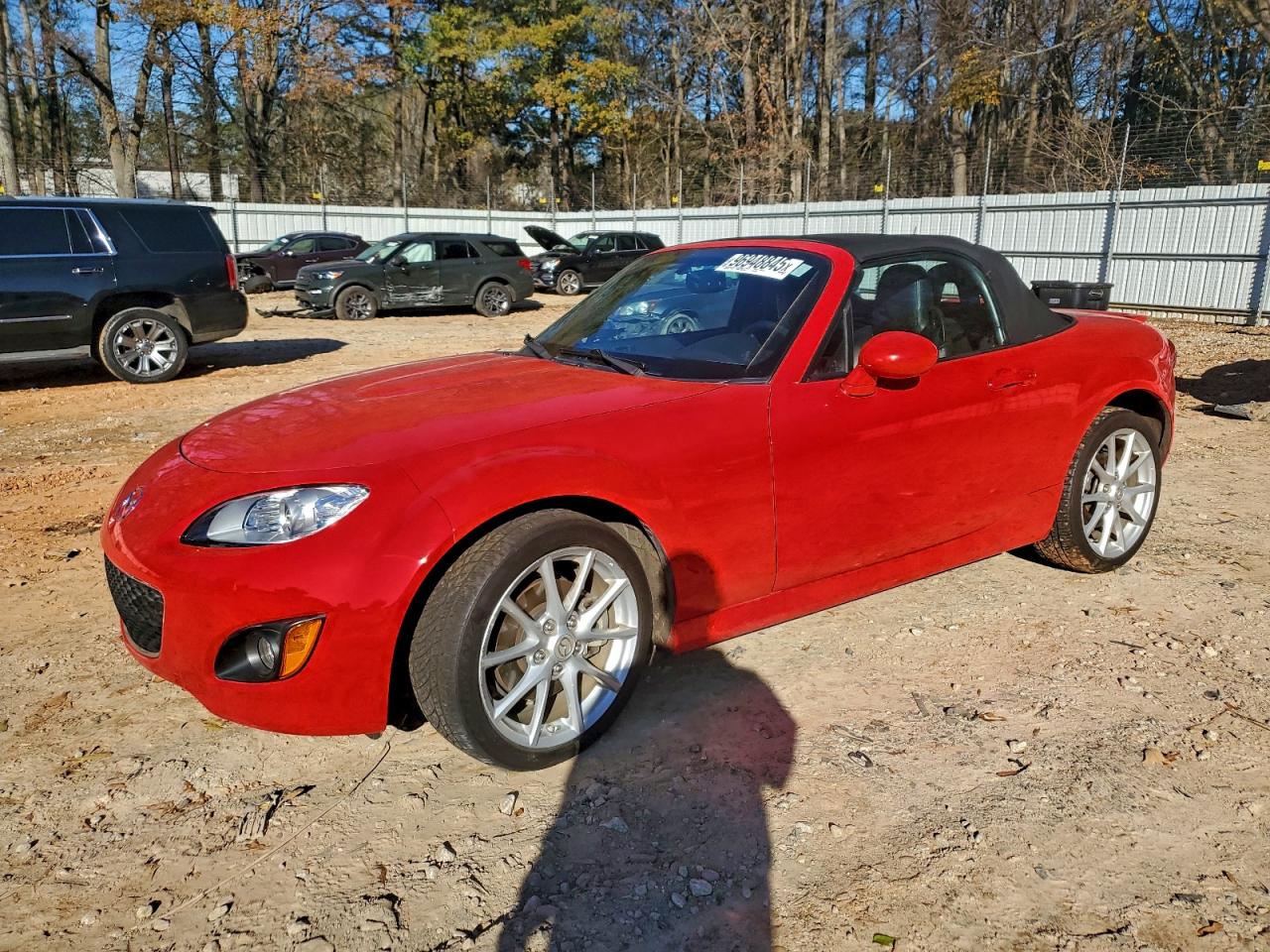 2009 Mazda MX-5 Miata Touring, VIN JM1NC25F690200092 — Front end