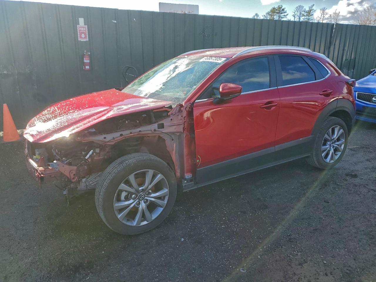 2023 Mazda CX-30 S Carbon Edition, VIN 3MVDMBCM8PM549161 — Front end