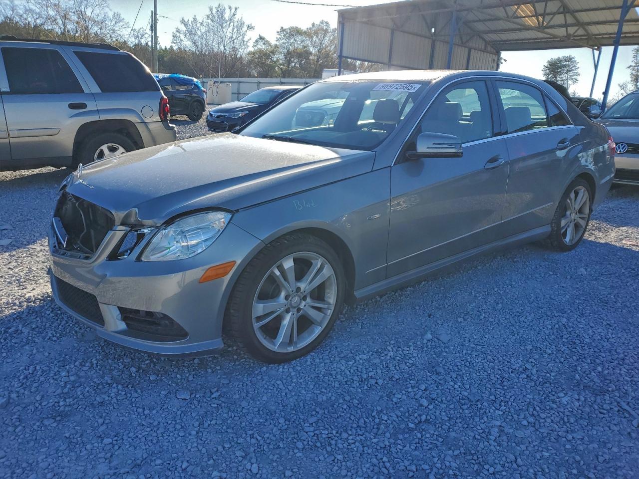2012 Mercedes-Benz E 350 Sport, VIN WDDHF5KB2CA640258 — Front end