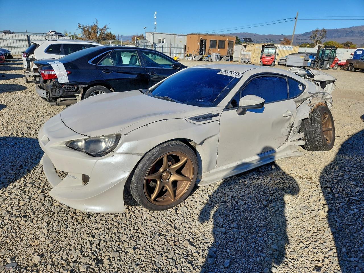 2014 Subaru BRZ Premium, VIN JF1ZCAB15E9605019 — Undercarriage