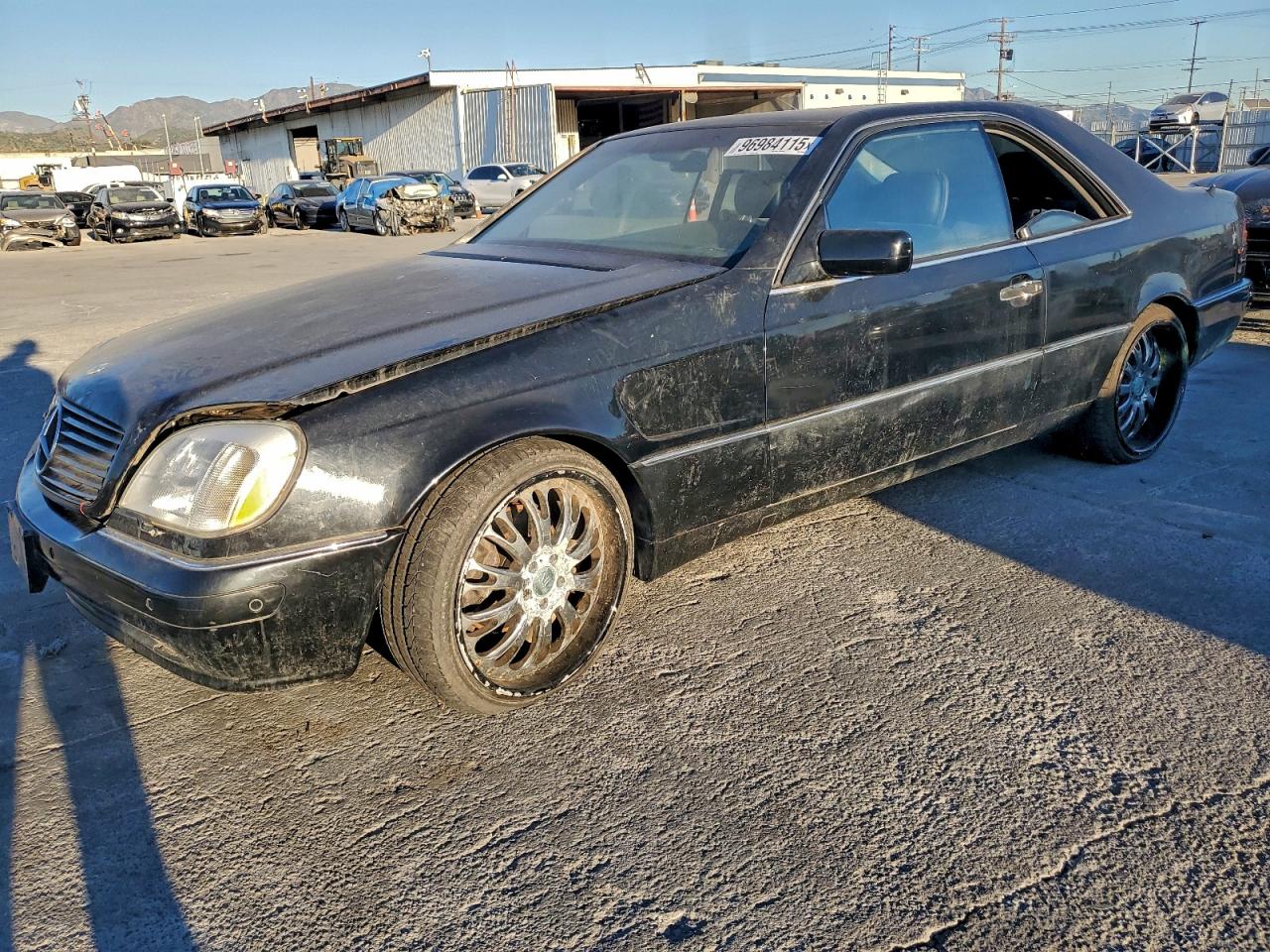 1999 Mercedes-Benz CL 500, VIN WDBGA70G3XA424258 — Front end