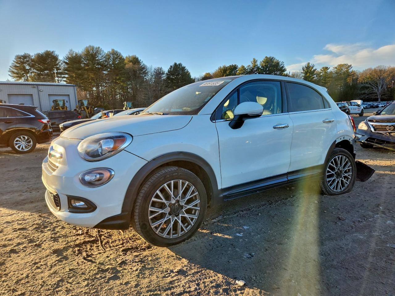 2018 FIAT 500X Lounge, VIN ZFBCFYDBXJP637379 — Rear end