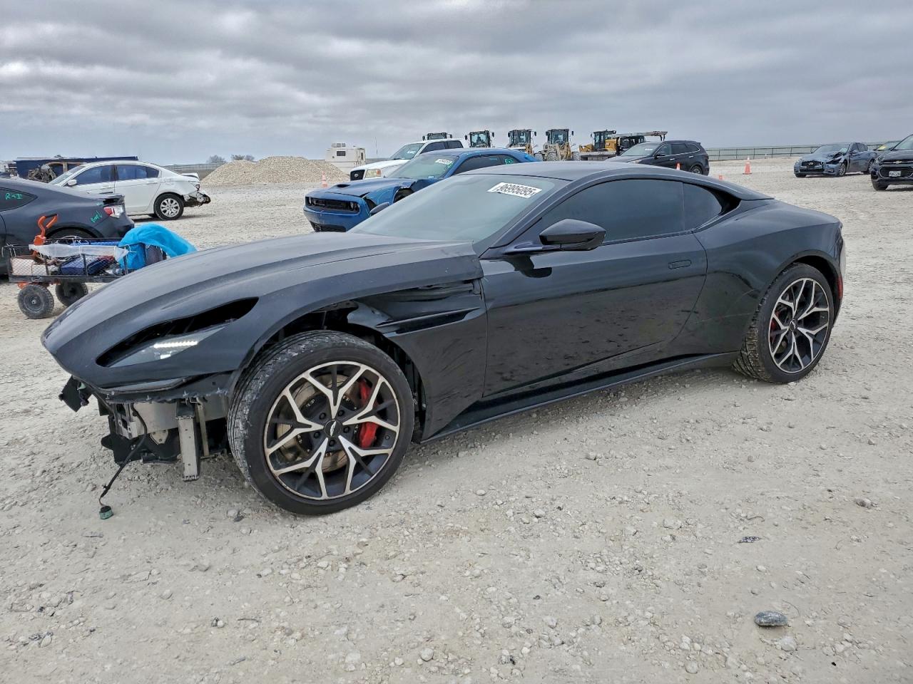 2019 Aston Martin DB11 V8, VIN SCFRMFAW2KGL06484 — Front end