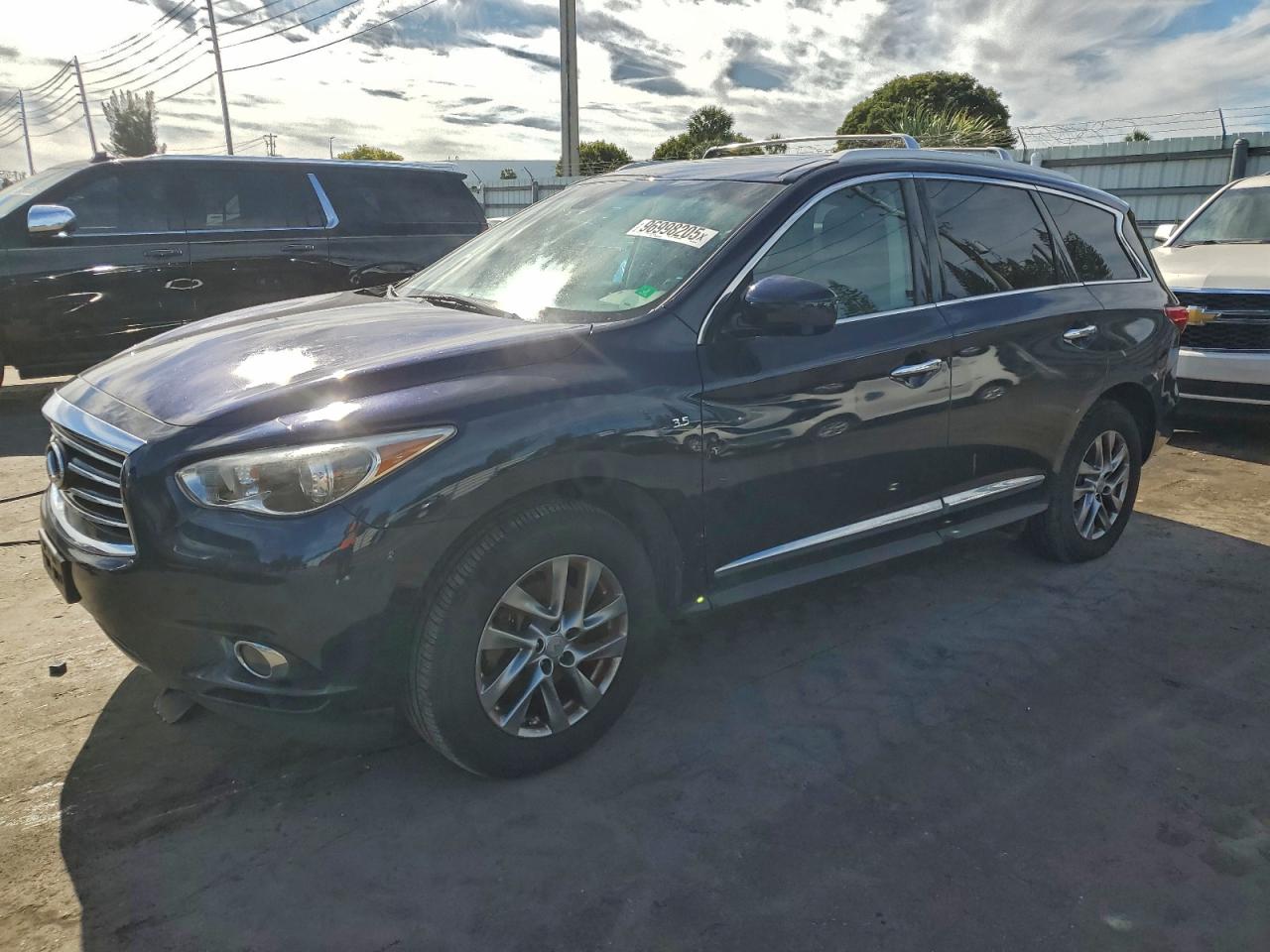 2015 Infiniti QX60, VIN 5N1AL0MM5FC537782 — Фото с аукциона