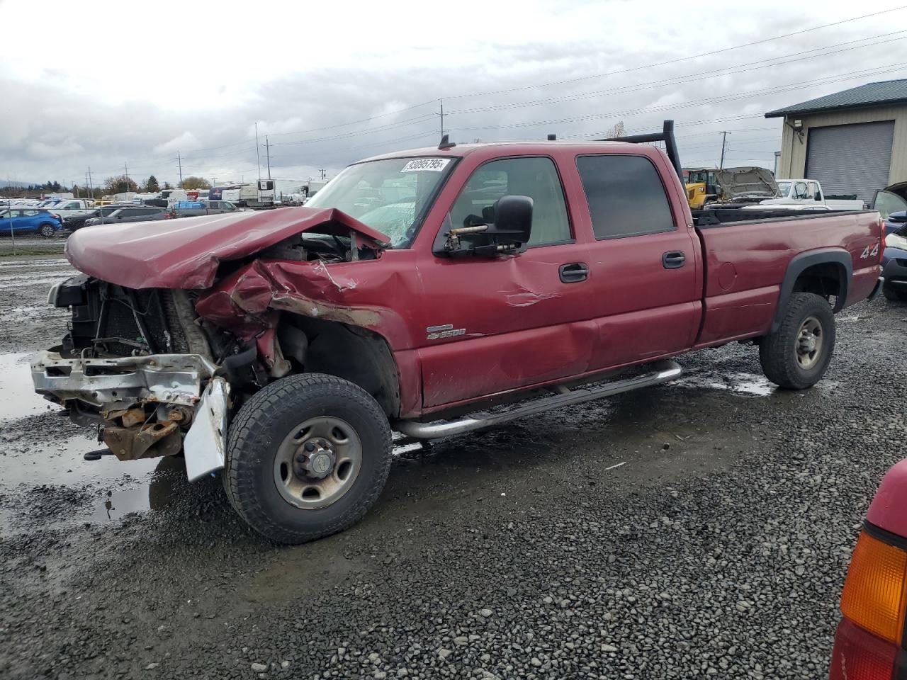 2007 Chevrolet Silverado 3500 SRW Wrk Trk, VIN 1GCHK33D37F109864 — Front end
