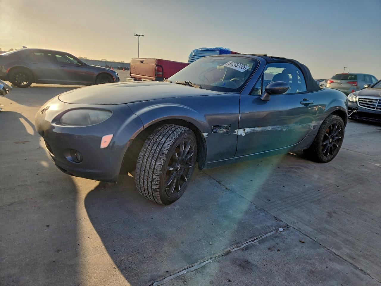 2006 Mazda MX-5 Miata Touring, VIN JM1NC25FX60118636 — Rear end
