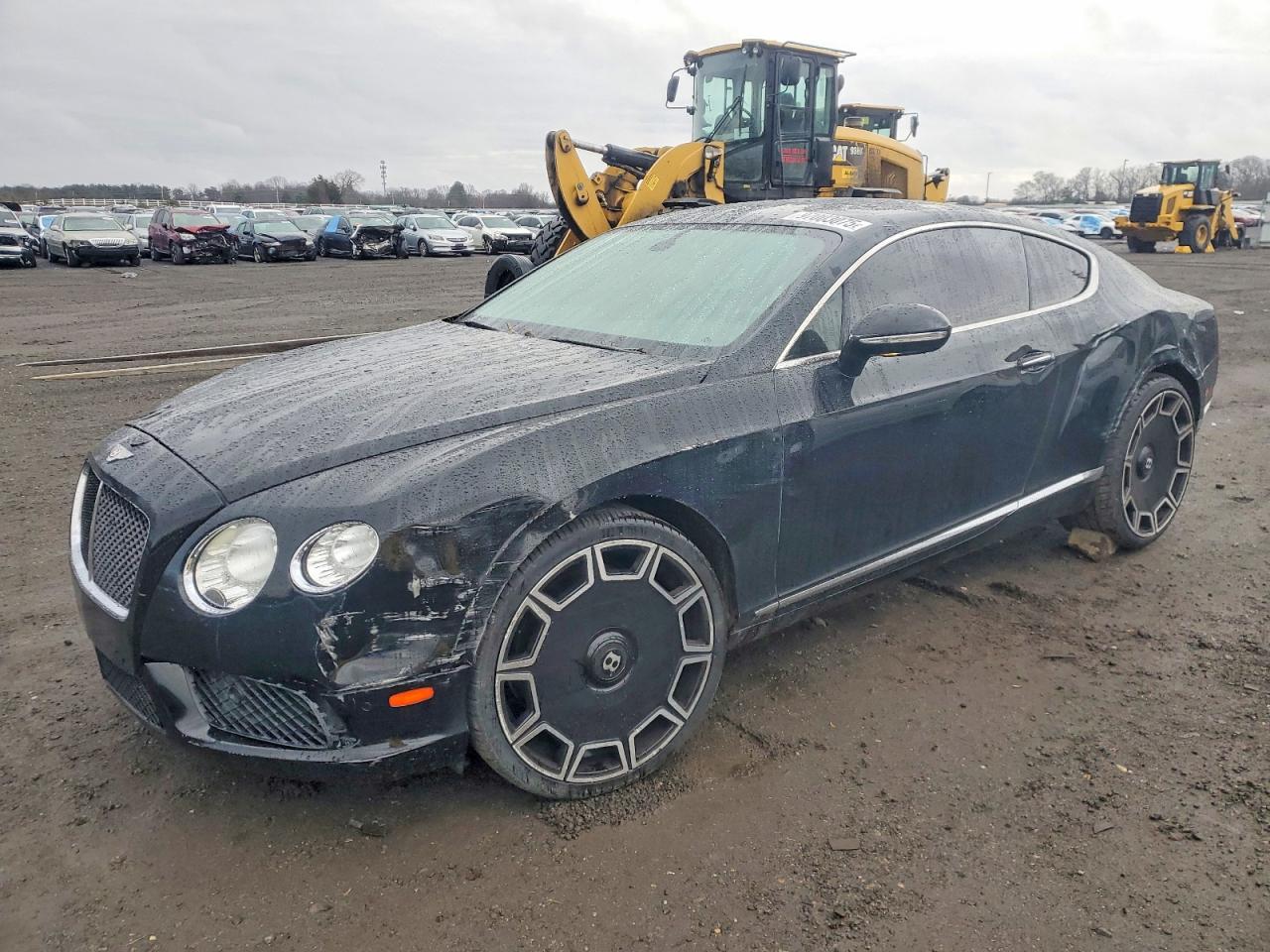 2013 Bentley Continental GT, VIN SCBFT7ZA6DC080627 — Front end