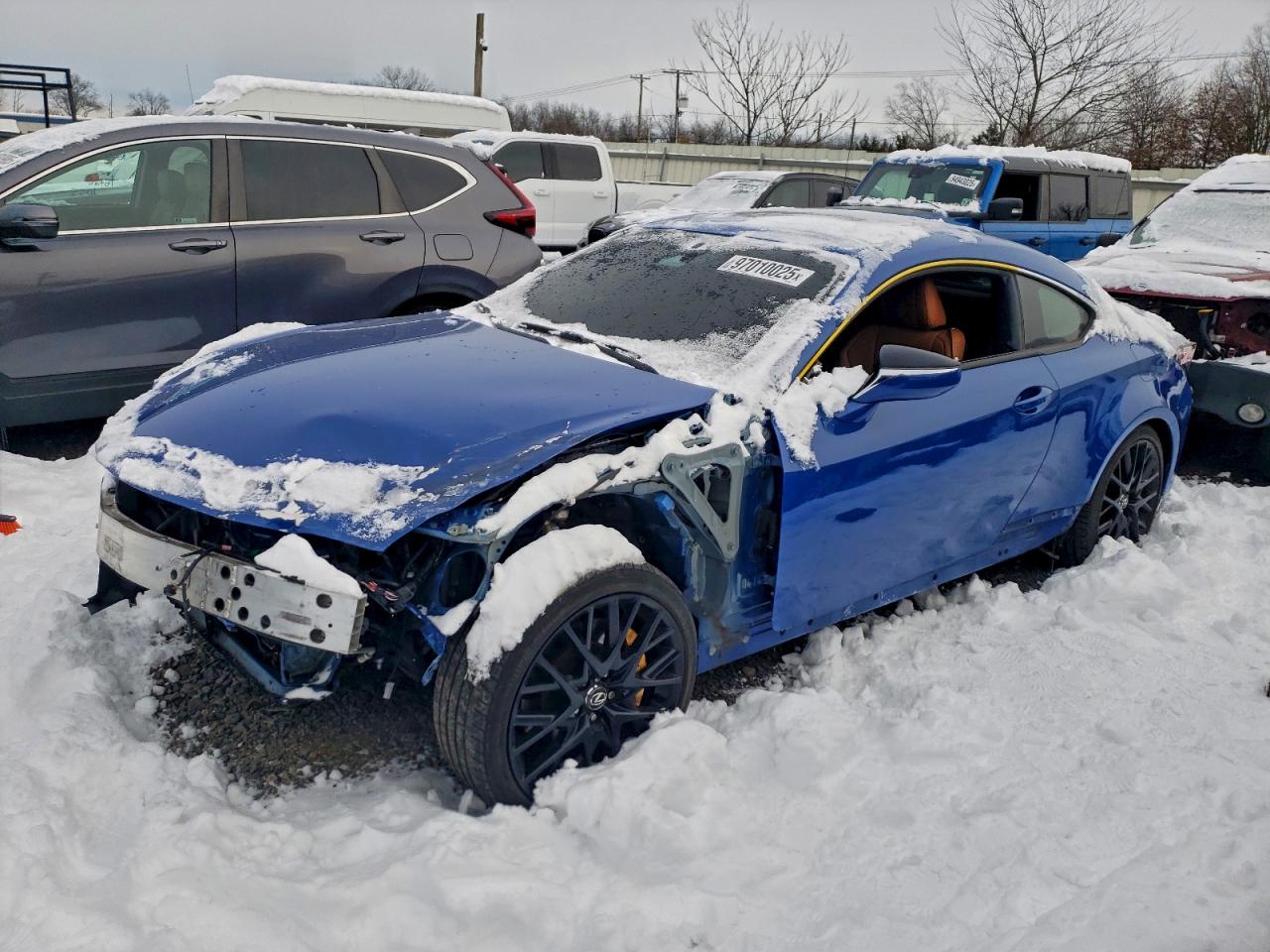 2022 Lexus RC 300, VIN JTHD85EC2N5006871 — Перед