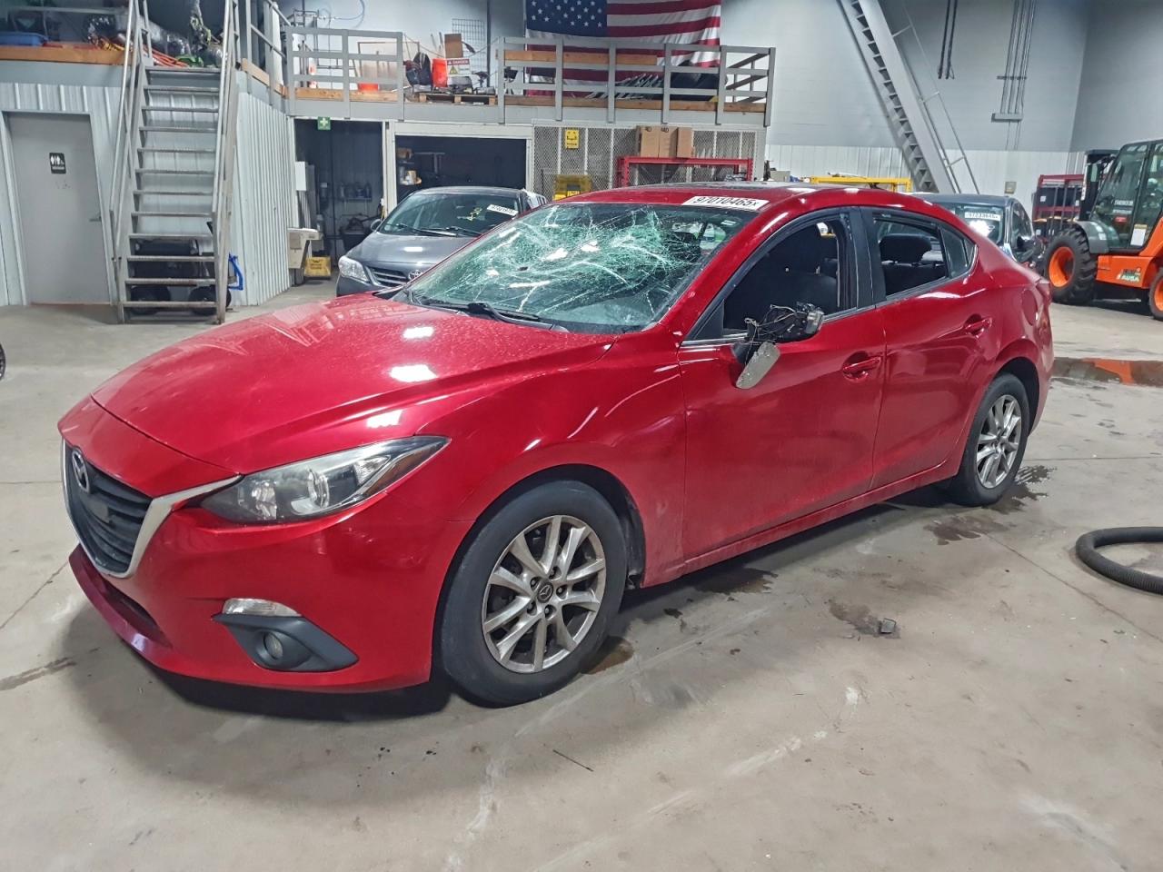 2015 Mazda 3 i Touring, VIN JM1BM1V73F1266348 — Vandalism