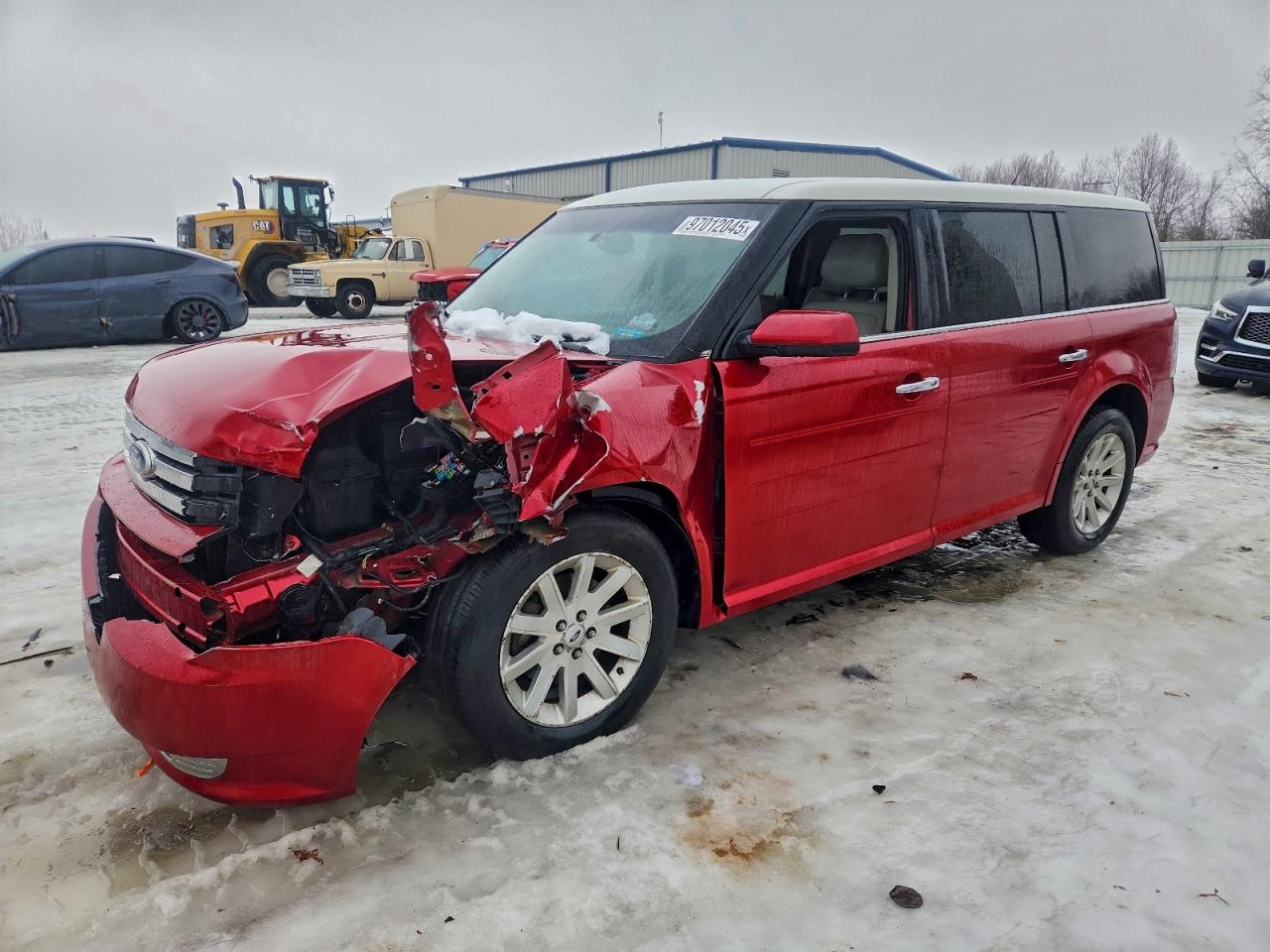 2011 Ford Flex SEL, VIN 2FMHK6CC1BBD10712 — Front end