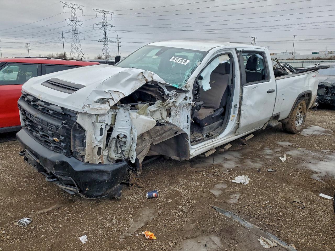 2023 Chevrolet Silverado 3500HD Work Truck, VIN 1GC4YSE76PF214722 — Side