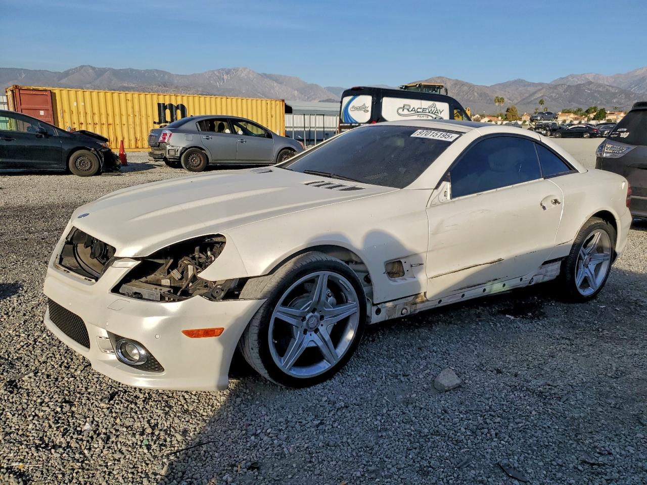 2011 Mercedes-Benz SL 550, VIN WDBSK7BA2BF164253 — Side