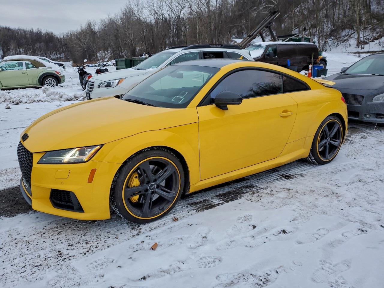 2016 Audi TTS 2.0T, VIN TRUC1AFV1G1013322 — Rear end