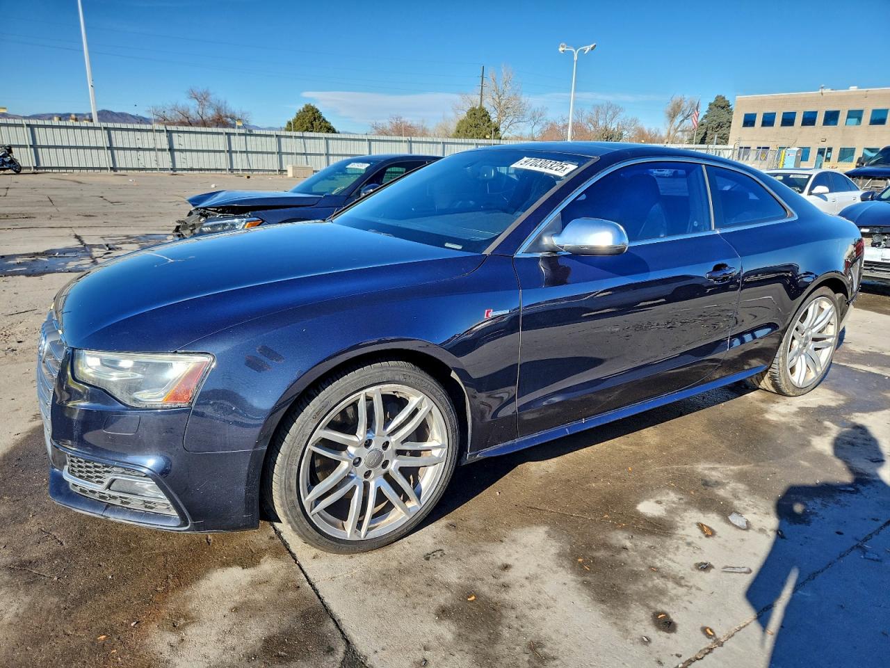 2015 Audi S5 Premium Plus, VIN WAUCGAFR2FA030783 — Зад