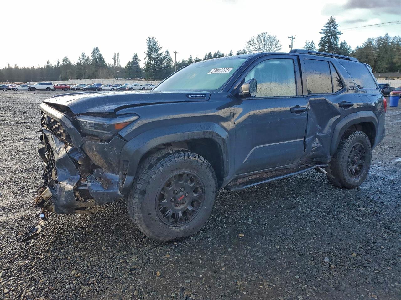 2025 Toyota 4Runner Hybrid TRD Off Road, VIN JTEVB5BR9S5008981 — Front end