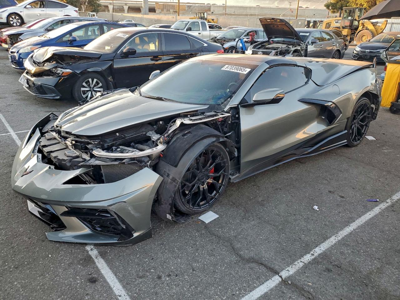 2022 Chevrolet Corvette 2LT, VIN 1G1YB2D4XN5124138 — Side